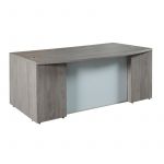 Kona Premium Laminate Series Executive Bow Front Desk